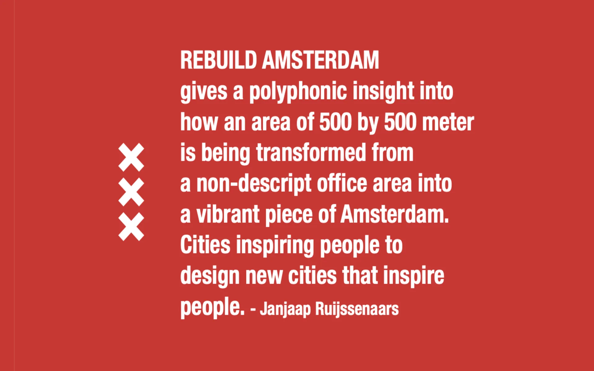 Rebuild Amsterdam